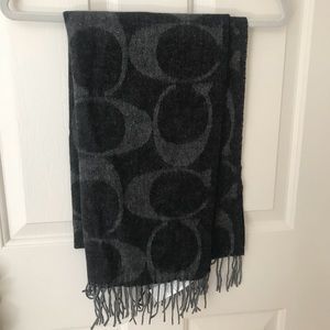 NEW Coach Wool Scarf